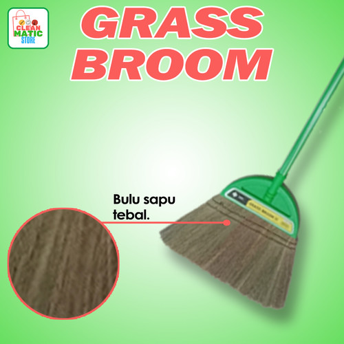 Clean Matic - Grass Broom