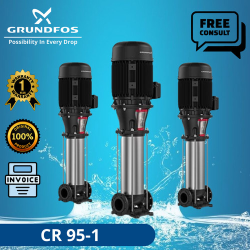 MESIN POMPA AIR INDUSTRI GRUNDFOS CR 95-1