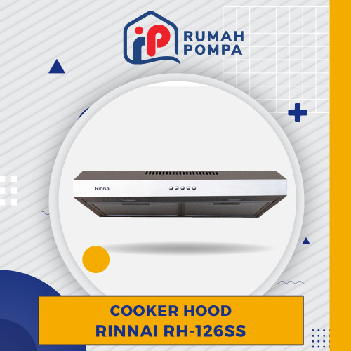 Cooker Hood Rinnai Stainless RH 126 SS 60 cm