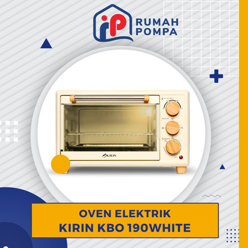 Oven Listrik Kirin Low Watt KBO 200 White