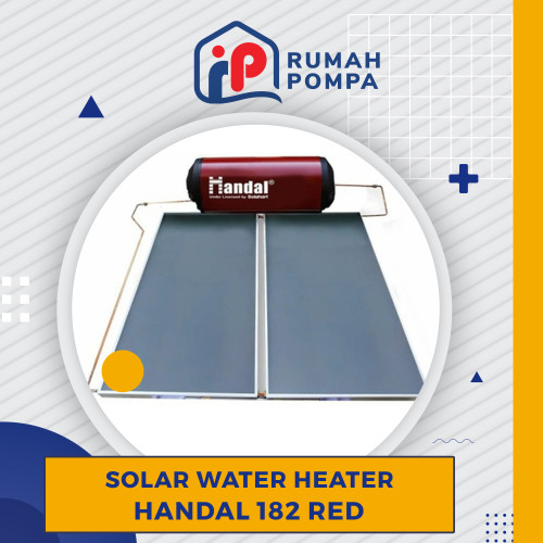 Pemanas Air Tenaga Matahari | Solar Water Heater Handal 182 Red