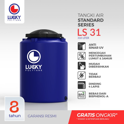 Tandon Air | Toren Air 310 Liter Lucky LS 31