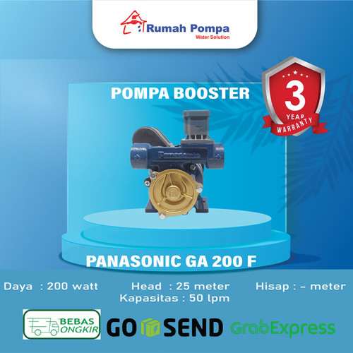 Pompa Booster Panasonic GA 200 FA I Surabaya