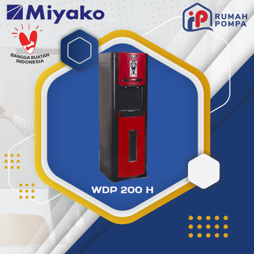 Dispenser Air Panas Dingin | Water Dispenser Miyako WDP 200 H