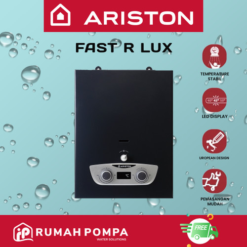 Water Heater Gas | Pemanas Air Gas| Ariston Fast R LUX 5