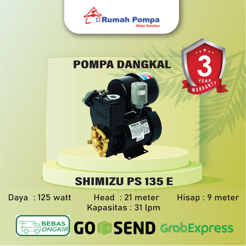 Pompa Air Shimizu PS-135 E Original