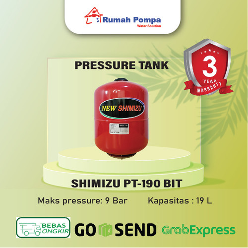 Pressure Tank SHIMIZU PT 190BIT - Pusat