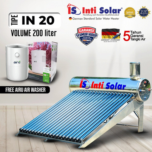 Solar Water Heater INTI SOLAR 20 IN Full Stainless