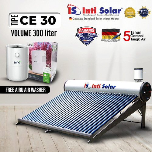 Solar Water Heater Pemanas Air Tenaga Surya INTI SOLAR 30 CE