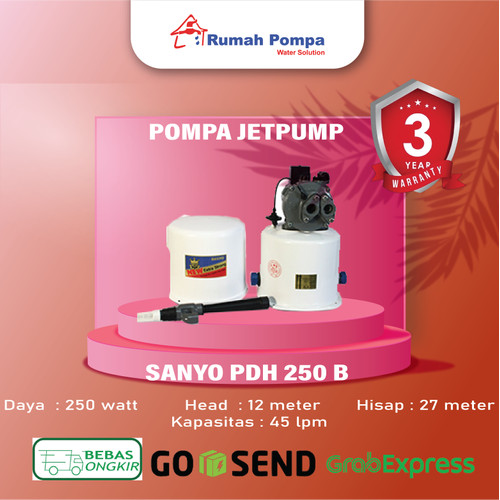 PDH 250 B MESIN POMA AIR JETPUMP SANYO