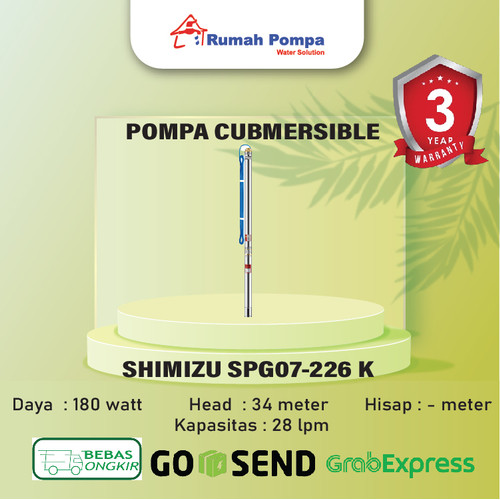 Pompa Air Submersible Shimizu SPG07-226K BIT