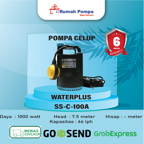 Pompa celup 100watt waterplus ss 100 cpa