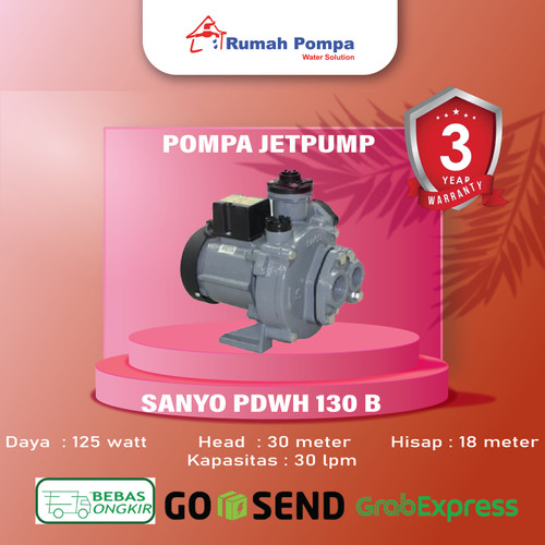 POMPA JETPUMPMURAH SANYO PD-W-H 130 B ORIGINAL