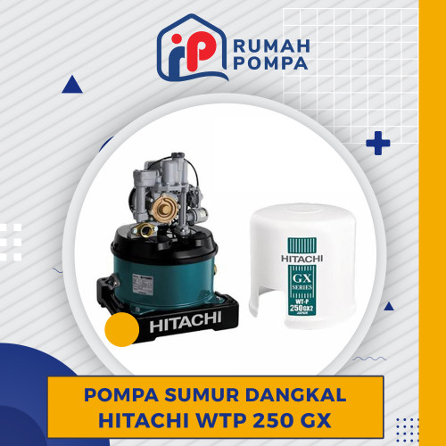 POMPA AIR SUMUR DANGKAL | HITACHI WTP 250 GX