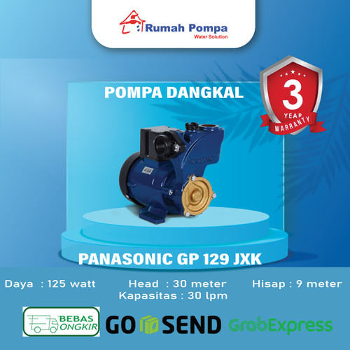 Mesin Pompa Air Panasonic GP 129 JXK