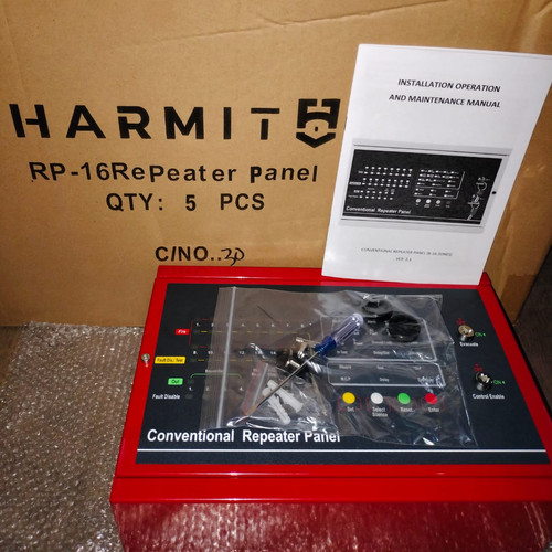 REPEATER PANEL 16 FIRE ALARM HARMIT