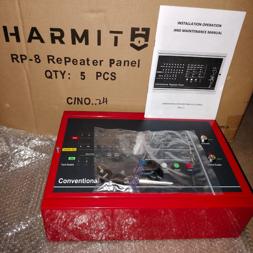 REPEATER PANEL FIRE ALARM HARMIT 8