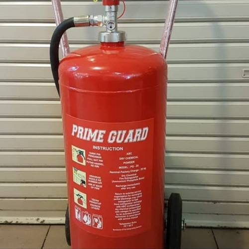 PRIME GUARD APAR 20 KG DRY CHEMICAL POWDER TROLLEY DAMKAR TROLI RODA