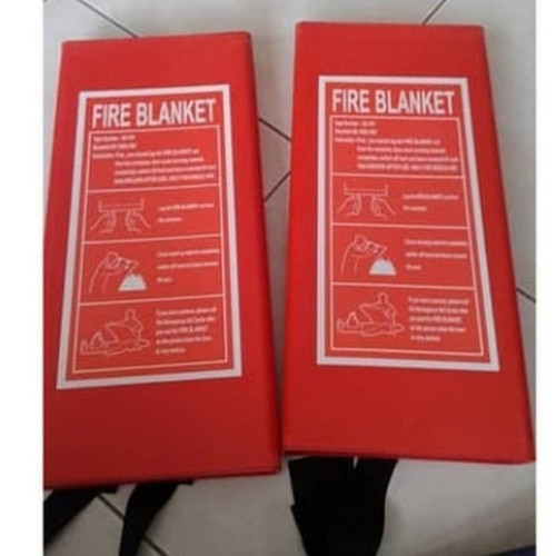 Fire blanket 1,2x1,8 selimut pemadam api otomatis