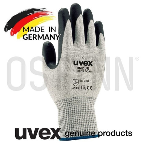 Uvex Safety Gloves Unidur 6659 Foam Sarung Tangan Safety Uvex 7093810