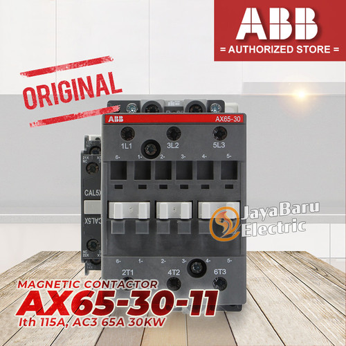 Kontaktor Contactor ABB AX65 AX65-30-11 65A 110V 220V 380V