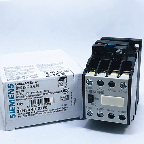 Kontaktor Contactor Relay Siemens 3TH80 3TH8040 24V 110V 220V 380V