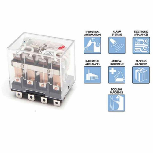 Relay OMRON LY4N 24V 220V Asli ORIGINAL