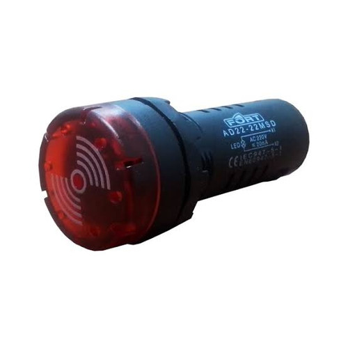 Buzzer Dengan Lampu With Lamp 22mm