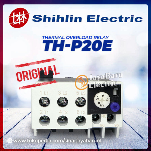 Thermal Overload Relay SHIHLIN TH-P20E THP20 THP20E