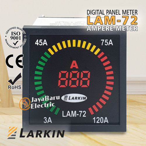 Digital Ampermeter Ammeter Digital LARKIN LAM72