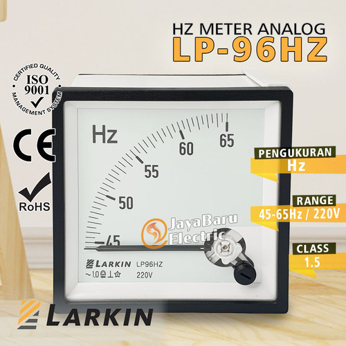 HZmeter HZ Meter Analog LARKIN LP-96HZ 45-65Hz