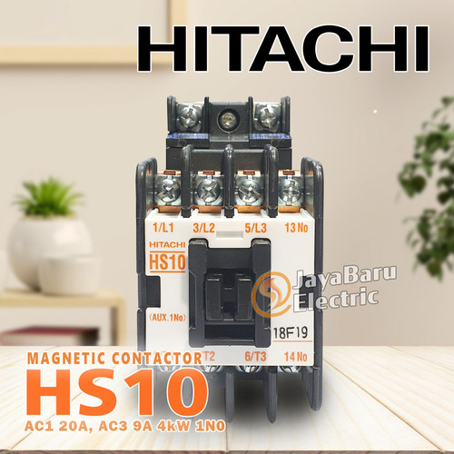 Contactor Kontaktor HITACHI HS10 110V 220V 380V