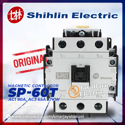 Kontaktor Contactor SHIHLIN S-P60T SP60T S-P60 SP60 110V 220V 380V