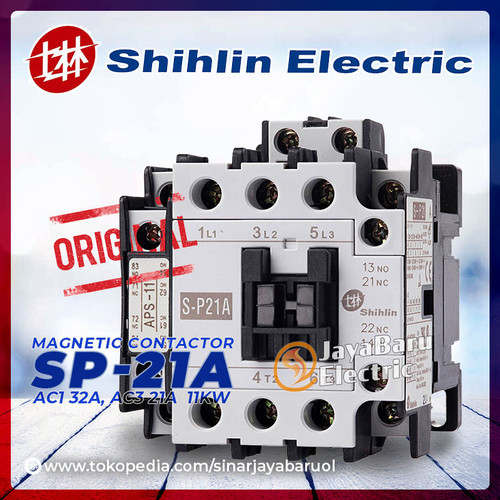 Kontaktor / Contactor SHIHLIN S-P21A SP21A 24V 48V 110V 220V 380V