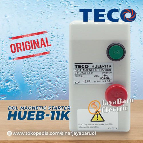 DOL Magnetic Motor Starter TECO HUEB-11K HUEB11K