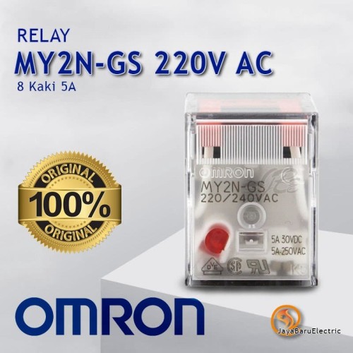 Relay OMRON MY2N-GS 220V AC Asli ORIGINAL