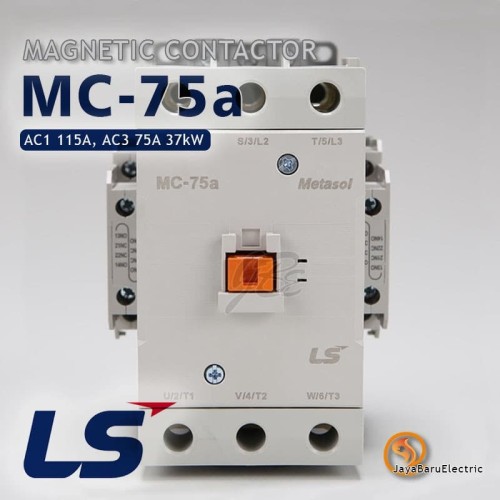 Kontaktor / Contactor LS MC-75a MC75a 110V 220V 380V AC Coil