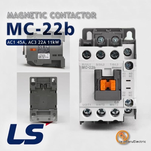 Kontaktor / Contactor LS MC-22b MC22b 110V 220V 380V AC Coil