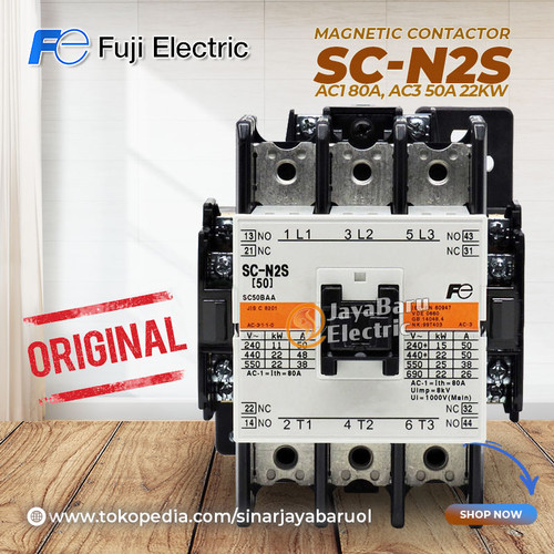 Kontaktor / Contactor Fuji SC-N2S SCN2S 110V 220V 380V AC Coil