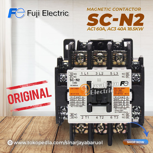 Kontaktor / Contactor Fuji SC-N2 SCN2 110V 220V 380V AC Coil