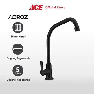 Ace Acroz Veneto Keran Dapur Leher Angsa Cold - Hitam