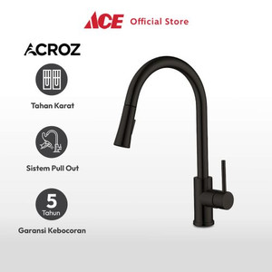 Ace Acroz Veneto Keran Dapur Leher Angsa Mixer Pull Out - Hitam