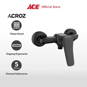 Ace Acroz 13.3X21.2X11.9 cm Veneto Keran Shower Mixer - Hitam