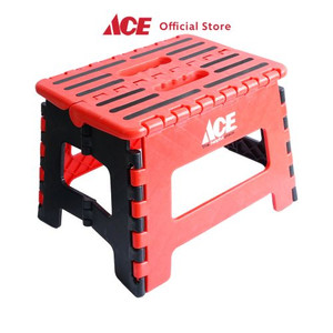 Ace Ace 22 cm Bangku Pijak Lipat - Merah