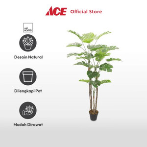 Ace Arthome 180 cm Tanaman Artifisial Monstera - Hijau