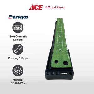 Ace Berwyn 3 mtr Golf Training Suede Mat