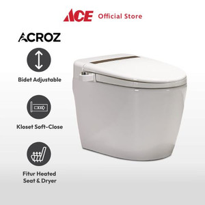 Ace Acroz Kloset Duduk Smart Toilet Monoblock Siphonic Wa750Za