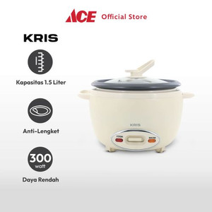 Ace Kris 1.5 ltr Rice Cooker Manual - Putih