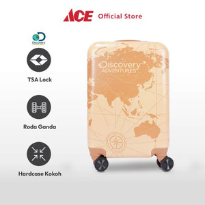 Ace Discovery Adventures 20 inci Koper Pc & Abs World Map