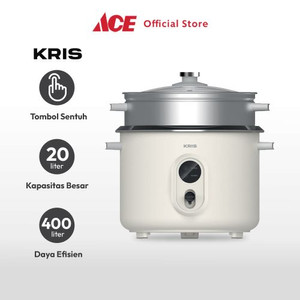 Ace Kris 4 ltr Rice Cooker Steamer Manual - Putih